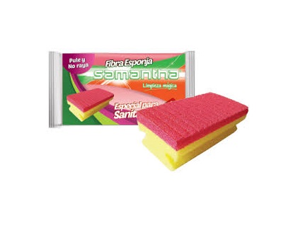 Esponja Fibra Especial para Sanitarios Samantha