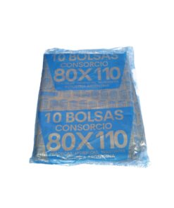 Bolsa residuos 80cm x 100cm x 10un