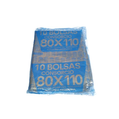 Bolsa residuos 80cm x 100cm x 10un