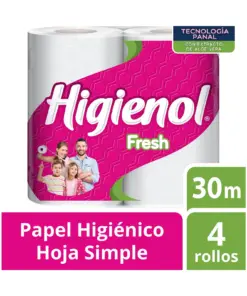 Higiénico Higienol Fresh 30mts x 4u